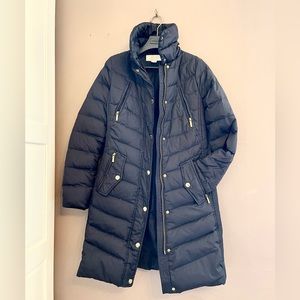 MK long black jacket _XXS